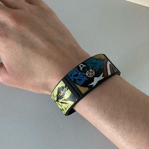 Bioworld Marvel Comics Bracelet | Iron Man | Thor | Captain America | Hulk